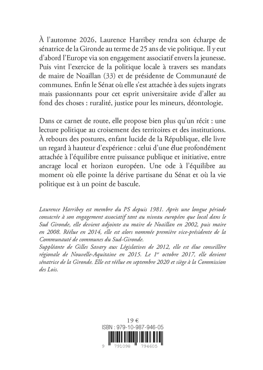 Carnet de route au cœur de la République, 4e de couverture